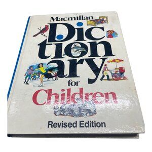 Macmillan Dictionary for children revised edition hardcover book 1982 READ